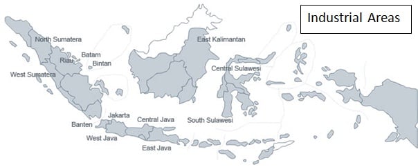 industrial areas Indonesia