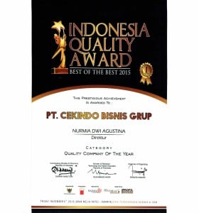 Indonesian Quality Award - Cekindo