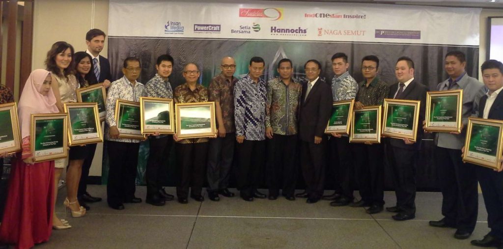 Indonesian platinum and best corporate award 2016