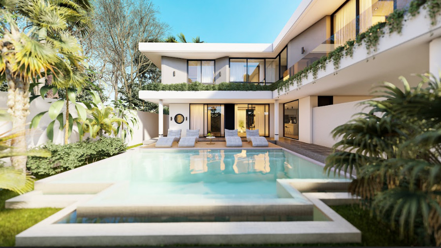 Exclusive Leasehold Offer: Luxurious 4-Bedroom Villa Complex in Prime Kerobokan